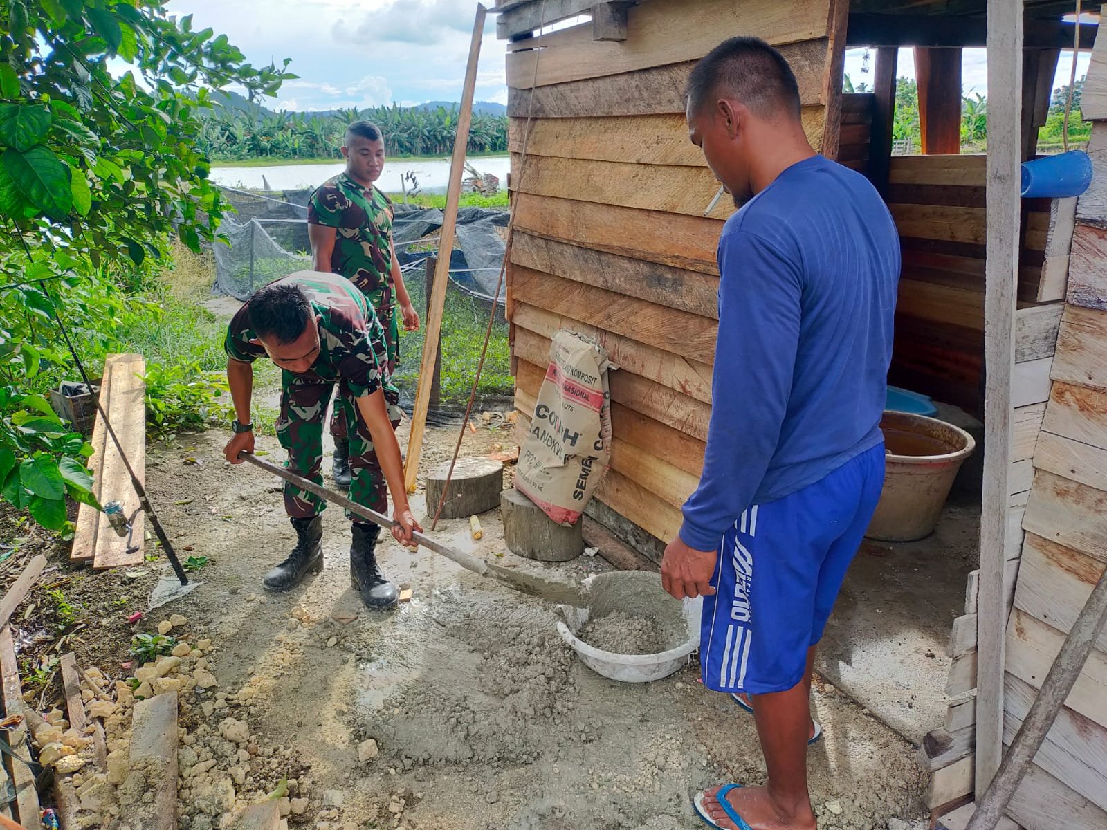 Mewujudkan Pola Hidup Sehat Satgas Pamtas Ri Png Yonif Raksatama