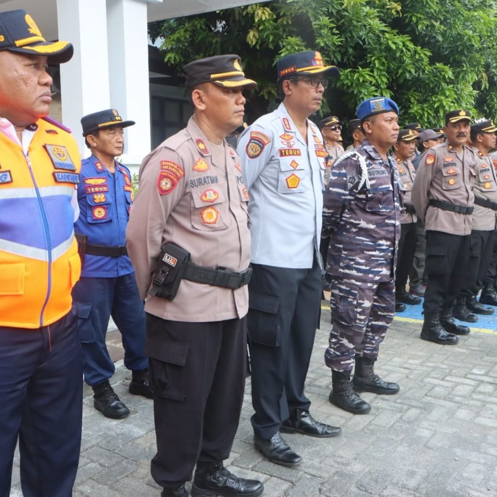 Tiga Pilar Di Kota Tegal Siap Amankan Perayaan Malam Pergantian Tahun