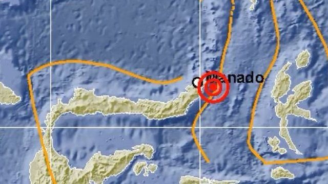 Gempa Bumi Terkini M7 1 Guncang Melonguane Sulut