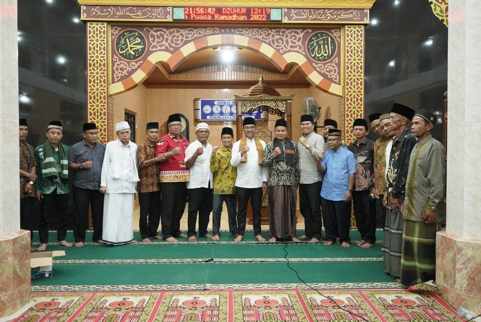 Tim Safari Ramadhan Solok Selatan Kunjungi Masjid Nurul Huda Koto Baru