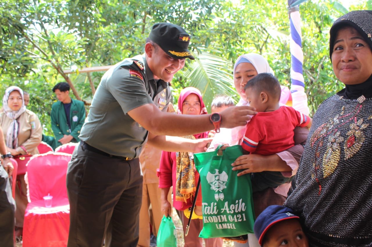 Pangdam Ii Sriwijaya Ikut Peresmian Penggunaan Fasilitas Air Bersih