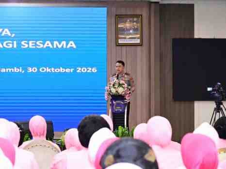 Kapolda Jambi Apresiasi Peran Bhayangkari, Dorong Organisasi Semakin Berdaya dan Berdampak bagi Masyarakat