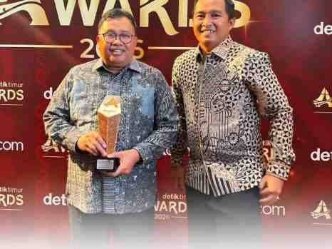Bupati Takalar Terima detiktimur Awards 2026, Inovasi Passirikia BOS Diakui Nasional