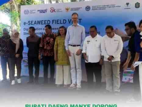 Bupati Daeng Manye Dorong Petani Rumput Laut Takalar Go Digital, Gandeng ILO dan Swiss Atasi 5 Persoalan Utama