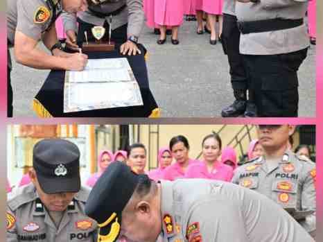 Polres Labusel Gelar Sertijab, AKP Sandira Limbong Jadi Kapolsek Kotapinang,AKP Iwan Mashuri SH.MH Jadi Kapolsek Kampung Rakyat
