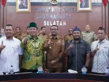Bupati Labuhanbatu Selatan Dorong Sinergi dengan DPRD Sumut untuk Percepat Pembangunan Daerah