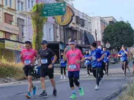 Bupati Labusel Ikuti Fun Run BKPRMI, Ajak Masyarakat Biasakan Hidup Sehat