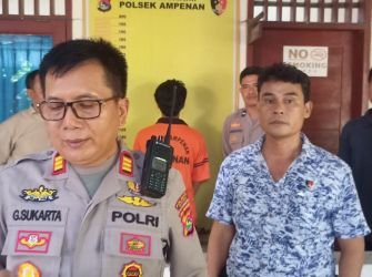 Kurang Dari 24 Jam Terduga Pencuri Sarung di Bintaro, Dibekuk Tim Opsnal Polsek Ampenan