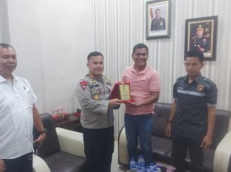 Kapolres Labuhanbatu Selatan Terima Kunjungan Ketua Perbakin, Terjalin Silaturahmi dan Sinergi Positif