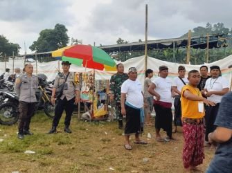 Penutupan Festival Presean di Petemon Berlangsung Meriah, Polsek Mataram Kawal Ketat Jalannya Acara
