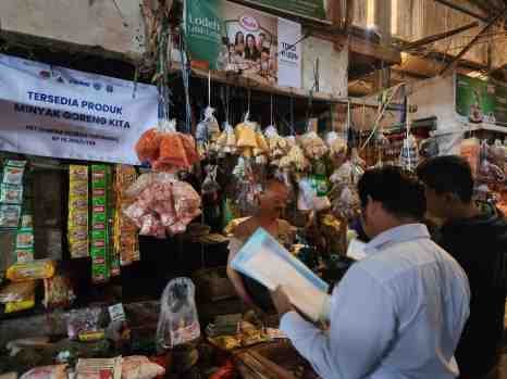 Satgas Pengendalian Sat Reskrim Polres Lebak Pantau, Pastikan Harga Beras Stabil di Pasar Rangkasbitung