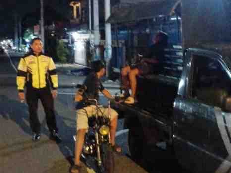 Respon Cepat Call Center 110, Polsek Mataram Bubarkan Balap Lari dan Perang Petasan dalam Satu Malam