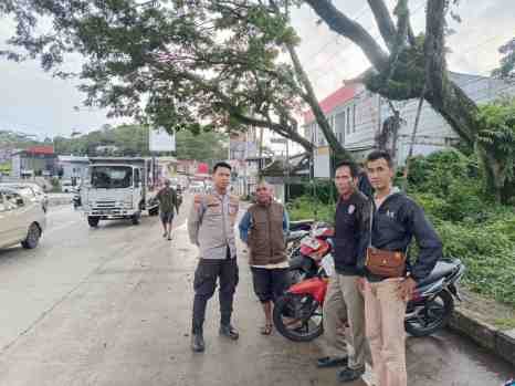 Giat Patroli Polsek Cibadak Antisipasi C3 menjelang buka puasa