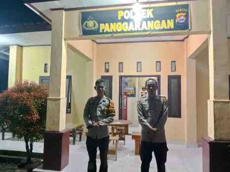 Guna Kewaspadaan Dan Kesiap Siagaan Personil Piket Polsek Panggarangan Polres Lebak Giat Sispam Mako