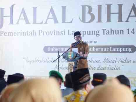 Halal Bihalal 1447 H Pemprov Lampung, Gubernur Mirza Ajak Perkuat Sinergi dan Kepedulian kepada Masyarakat
