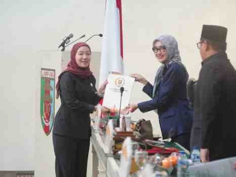 Paripurna DPRD Lampung Tetapkan Rekomendasi LHP BPK, Fokus Perbaikan Kinerja dan Akuntabilitas Pemprov Lampung