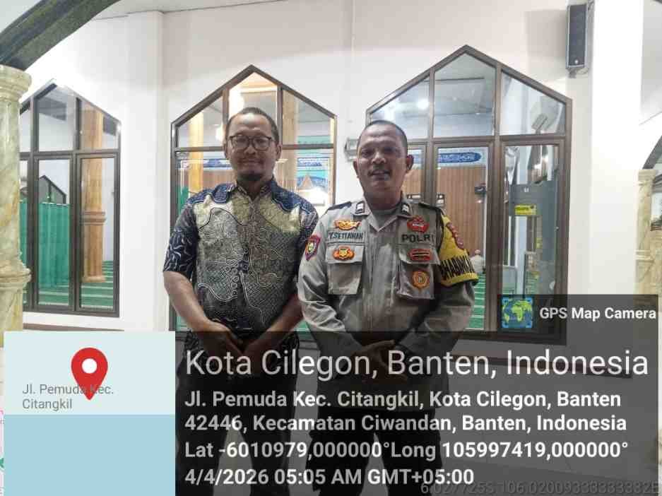 Bhabinkamtibmas Polsek Ciwandan Tingkatkan Ketaqwaan Dan Silaturahmi Kamtibmas.*