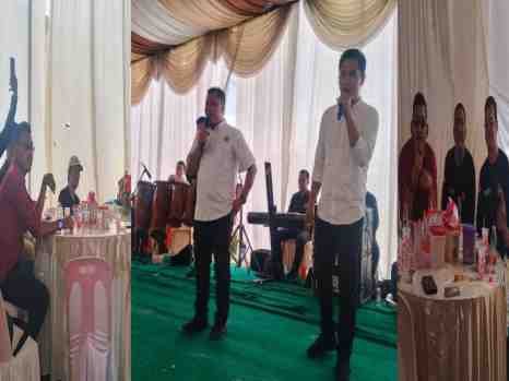 Penuh Keakraban, Kasat Narkoba Polres Labuhanbatu Beri Ucapan Spesial di Pernikahan Putri Tim Media