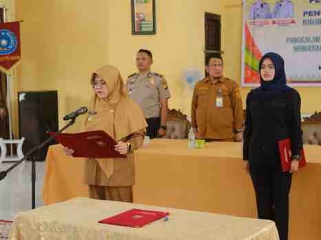 Bupati Siak Afni Zulkifli Lantik 11 Anggota PAW Bapekam Koto Gasib, Tekankan Sinergi di Tengah Keterbatasan Anggaran