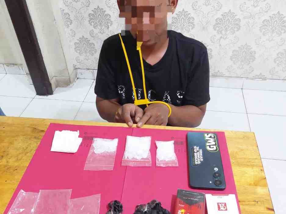 Polres Siak Bongkar Jaringan Sabu di Tualang, Kurir 50,1 Gram Diringkus