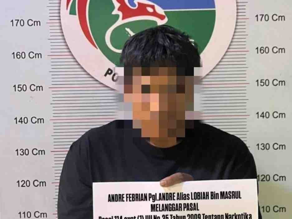 Satresnarkoba Polres 50 Kota  Berhasil Ringkus Seorang Pria Yang Diduga Sebagai Pengedar. 