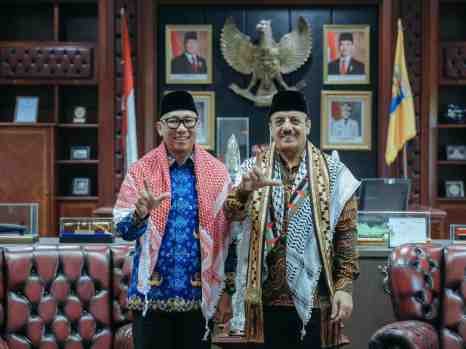 Terima Dubes Palestina, Gubernur Mirza: Solidaritas Lampung Lahir dari Ketulusan