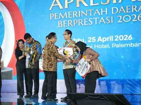Pemkot Bandar Lampung Dapat Prestasi Juara Satu Tingkat Nasional Sebagai Juara Satu Tingkat kota Dalam katagori creative financing