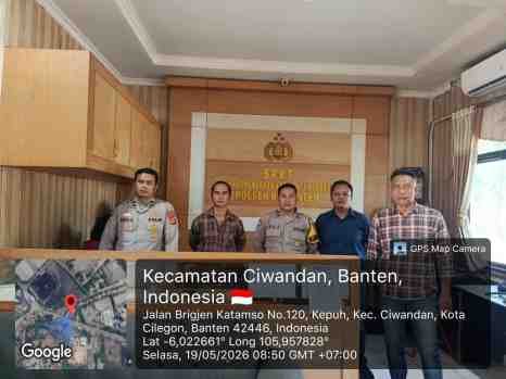 Personil Polsek KP Banten lakukan Sispam Mako