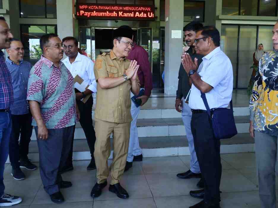 Wako Payakumbuh Sambut Kunjungan Investor Asal India dan Malaysia , Meninjau Titik Potensial Investasi di Payakumbuh