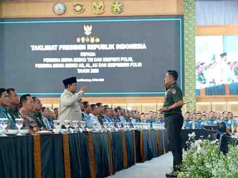 Presiden RI Resmikan Museum dan Perpustakaan Seskoad serta Berikan Taklimat kepada 1.095 Pasis TNI-Polri