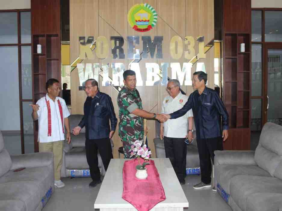 BKGR Audiensi dengan Danrem 031/WB Sebagai Upaya Memperkuat Sinergi dan Semangat Pengabdian untuk Negeri