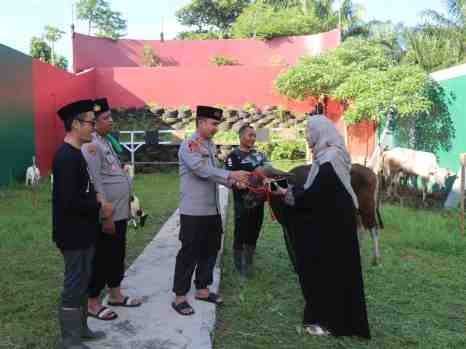 Momentum Idul Adha, Polres Lebak Perkuat Kepedulian Sosial Melalui Qurban