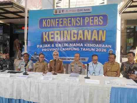 Pemprov Lampung Dorong Kesadaran Pajak Lewat Program Diskon PKB dan Penghapusan Denda