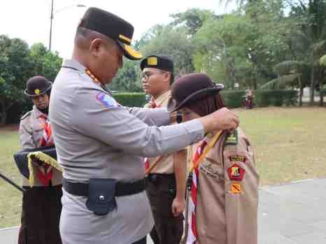 Buka Diklat Saka Bhayangkara, Kapolresta Tangerang Ajak Generasi Muda Jadi Pelopor Disiplin dan Kamtibmas