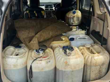 Polres 50 Kota, Sikat Penyalahgunaan BBM  Subsidi 620 Liter Bio Solar Diamankan 
