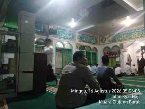 Kanit Samapta Polsek Rangkasbitung Polres Lebak Giat Suling Dengan Tokoh Agama