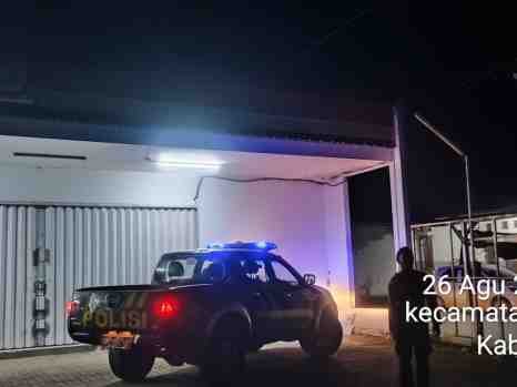 Cegah Gangguan Kamtibmas, Anggota Polsek Leuwidamar Giat Patroli Malam