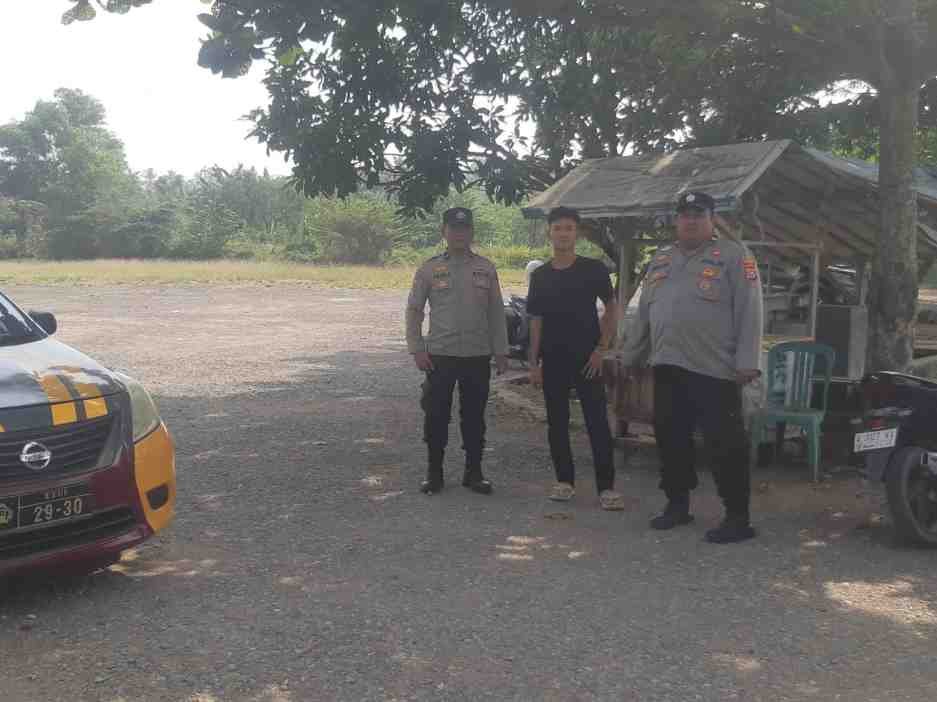 Antisipasi Gangguan Kamtibmas,di Tempat Wisata Kolam Renang Bim Polsek Rangkasbitung Rutin Patroli Dialogis