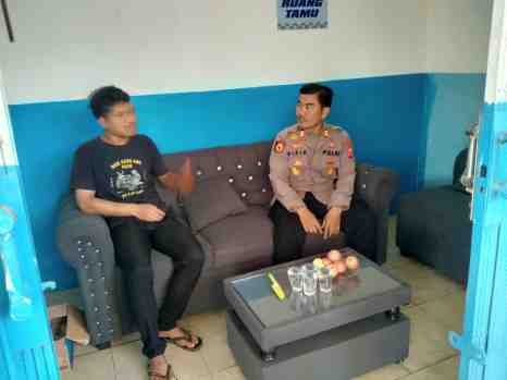 Sambang Desa, Kapolsek Malingping Polres Lebak Silaturahmi Kepada Warga