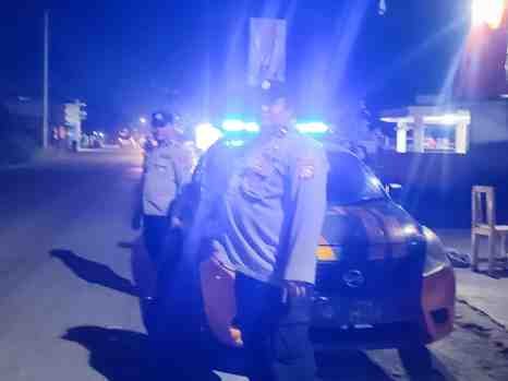 Polsek Rangkasbitung Polres Lebak Giat Patroli Dialogis  Antisipasi Gangguan Kamtibmas
