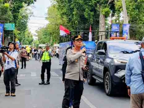 Ribuan Warga Saksikan Parade Rider MotoGP, Polresta Mataram Pastikan Keamanan