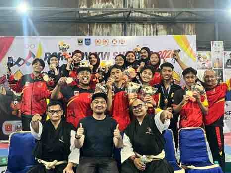 Kempo Bukittinggi Raih Juara Umum III PORPROV XVI Sumbar 2026, Borong 14 Medali