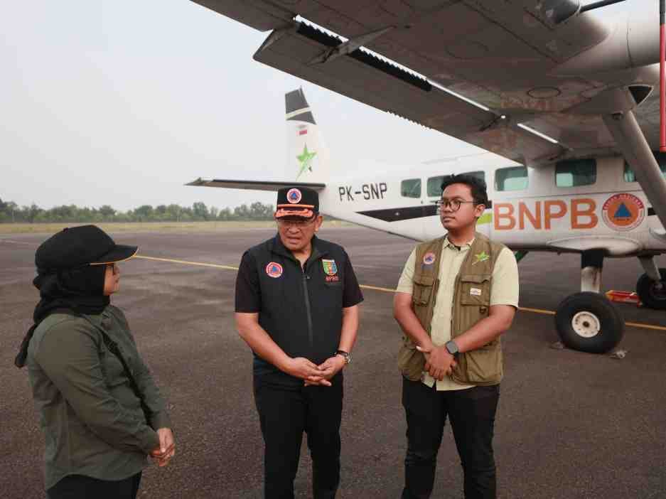 Pemprov Lampung Gencarkan Padamkan Karhutla di Way Kambas dan Sekitarnya, Turunkan Satgas Darat dan Udara