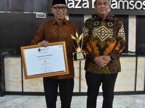 Pemprov Lampung Raih Mandaya Award 2026 sebagai Provinsi Terbaik dalam Penurunan Kemiskinan