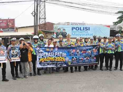 Hari Keempat Operasi Patuh Maung 2026, Polresta Tangerang Imbau Pengendara Utamakan Keselamatan