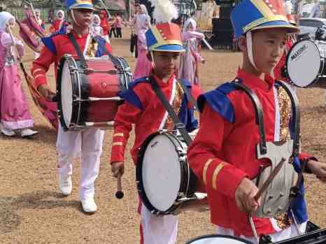 Pemerintah Kabupaten Tulang Bawang Bersama Dinas Pendidikan dan kebudayaan, Lakukan Kegiatan Karnaval Budaya Dan Pawai Drumband se-Tulang Bawang