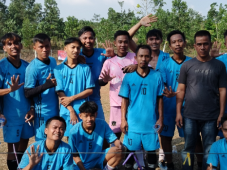 Pertandingan Sepak Bola Repaskid vs Nyungcung Kidul di Padati Penonton