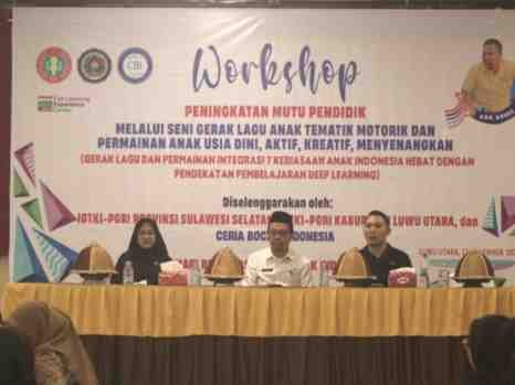 *IGTKI Luwu Utara Sukses Gelar Workshop Peningkatan Mutu Pendidik, Hadirkan Pendiri CBI dari Yogyakarta*