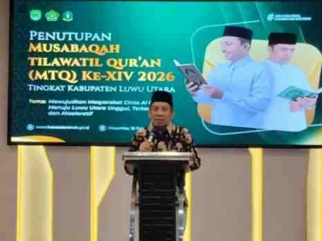 Bersaing Ketat Baebunta, Malangke Sabet Gelar Juara Umum MTQ XIV Tingkat Kabupaten Luwu Utara