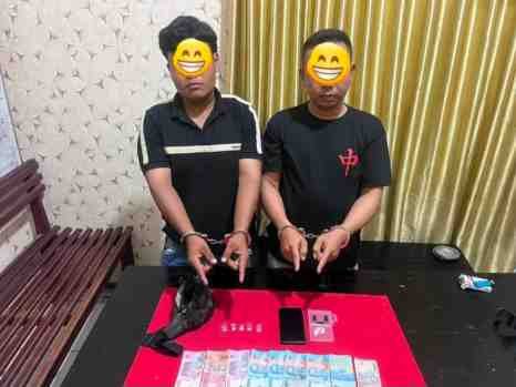 Polsek Torgamba Tangkap Dua Pria, Sita 5 Paket Sabu dan Uang Tunai Rp560 Ribu
